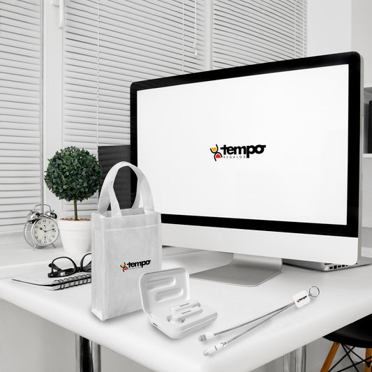 Kit Commute – Auriculares, Cargador y Bolsa Personalizable