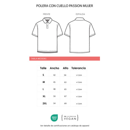 Polera con Cuello Passion