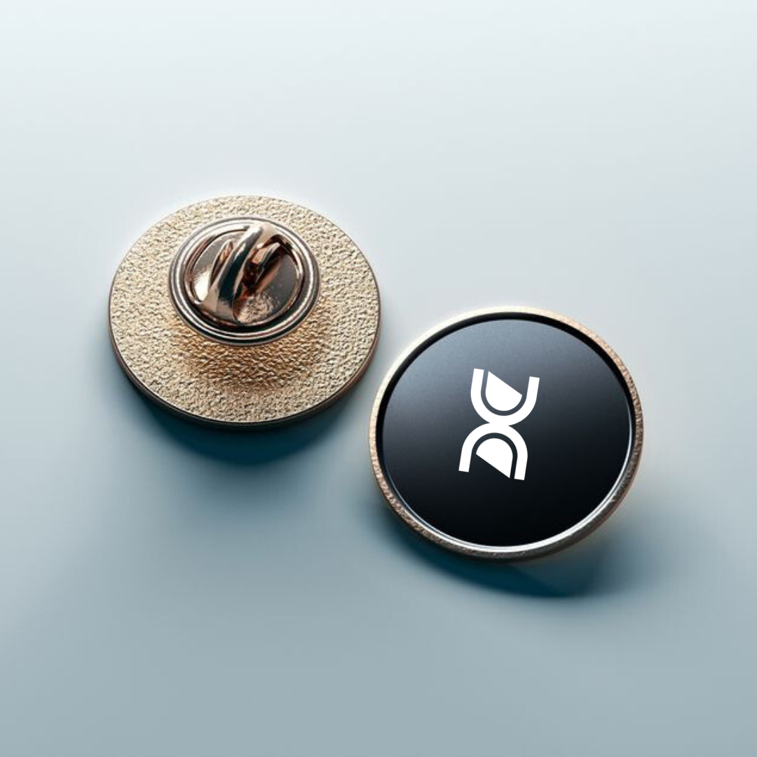 Pin Moderno Pin Metálico Personalizado – Tempo