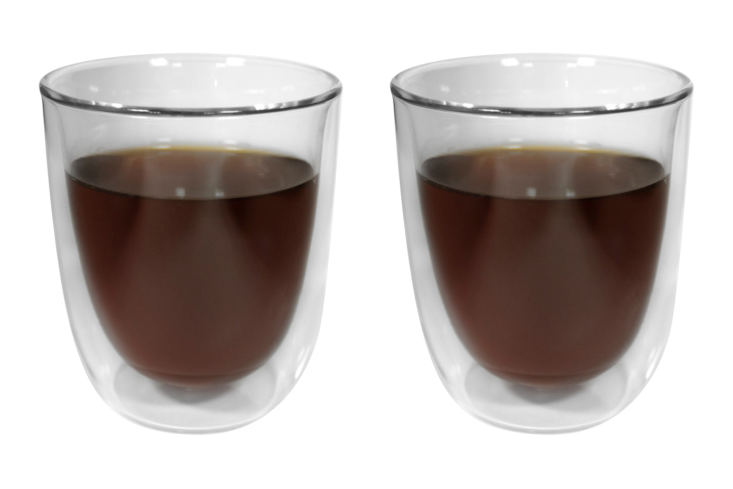 SET DE VASOS DE VIDRIO “DOUBLE” 280 ml